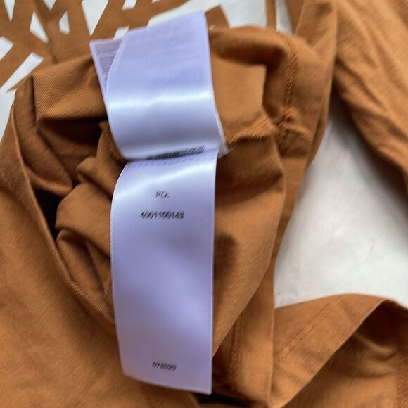 Timberland Men’s Tan & White Long Sleeve T Shirt Size Medium New with defect - Picture 12 of 13